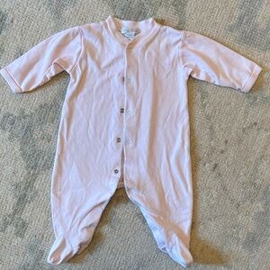 Kissy Kissy Light Pink Footed One Piece